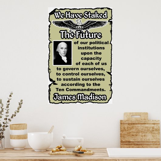 Poster Madison : Dix Commandements (Cuisine)