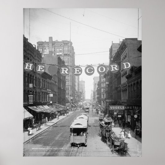 Poster Madison Street (Devant)