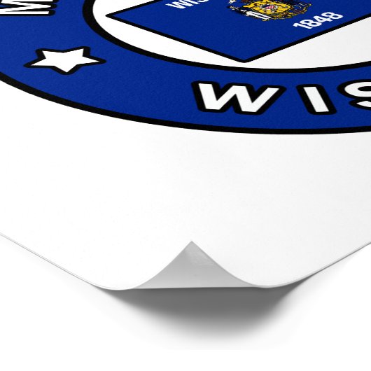 Poster Madison Wisconsin (Coin)