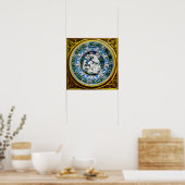 POSTER MADONE AVEC ENFANT ET ANGES (Cuisine)