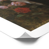 Poster Madone des Roses de Bouguereau (Coin)
