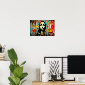 Poster Madone urbaine (Bureau à domicile)