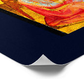 Poster Madonna and Child Holiday Christmas postcard Poste (Coin)