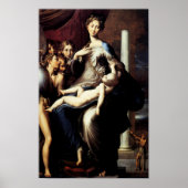 Poster Madonna au long cou (Devant)