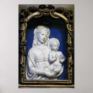 POSTER MADONNA AVEC ENFANT