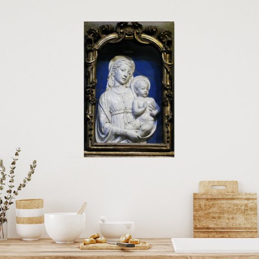 POSTER MADONNA AVEC ENFANT (Cuisine)