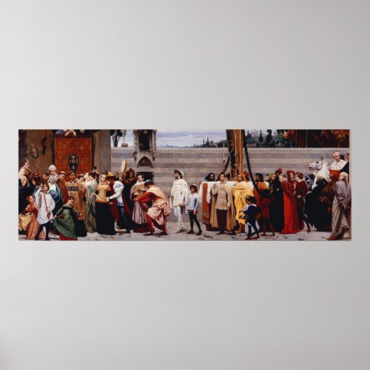 Poster Madonna Carried de Cimabue (Devant)