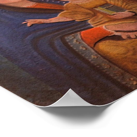 Poster Madonna coloniale espagnole (Coin)