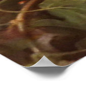 Poster Madonna dans une couronne florale (Coin)