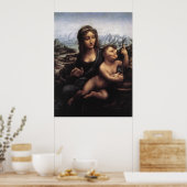 Poster madonna de l'incubateur de fils, Léonard de Vinci (Cuisine)