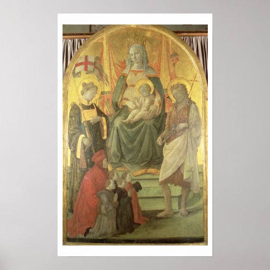 Poster Madonna del Ceppo, 1453 (et détail 62016) (Devant)