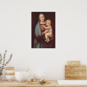 Poster Madonna Del Granduca par Raphael (Cuisine)