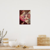 Poster Madonna della Tenda - Raphael (Cuisine)