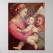 Poster Madonna della Tenda - Raphael (Devant)