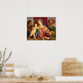 Poster Madonna des cerises avec Joseph (Cuisine)