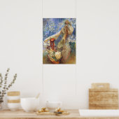 Poster Madonna des Lilies, Alphonse Mucha Art (Cuisine)