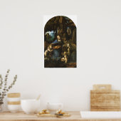 Poster Madonna des Rochers II, Léonard de Vinci, 1483 (Cuisine)