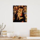 Poster Madonna des Tcherubim par Andrea Mantegna (Cuisine)