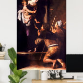 Poster Madonna di Loreto par Caravaggio (c 1604-06) (Bureau à domicile)