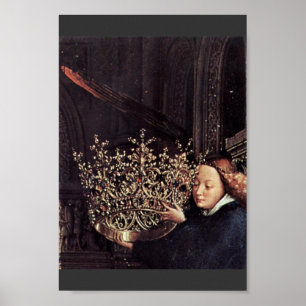 Poster Madonna Du Chancelier Nicholas Rolin Par Eyck Jan