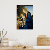 Poster Madonna du livre de Botticelli (Cuisine)