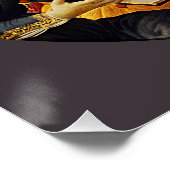 Poster Madonna du Magnificat Botticelli Glossy (Coin)