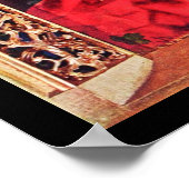 POSTER MADONNA DU ROSE BOWER (Coin)