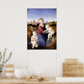 Poster Madonna Esterhazy - Raphael - c1508 (Cuisine)