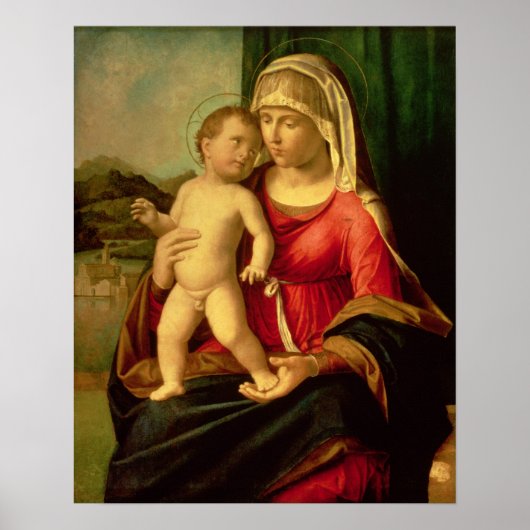 Poster Madonna et Enfant 2 (Devant)