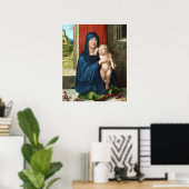 Poster Madonna et Enfant - Albrecht Durer - c1496 (Bureau à domicile)