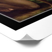 Poster Madonna et Enfant avec Saint Jean et Saint Jérôme, (Coin)