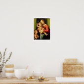 Poster Madonna et Enfant avec St. John (Cuisine)