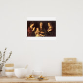 Poster Madonna et Enfant avec St. Mary Magdalene et St. (Cuisine)