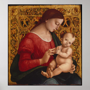Poster Madonna et enfant, circa 1505-07