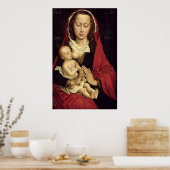Poster Madonna et l'enfant (Cuisine)