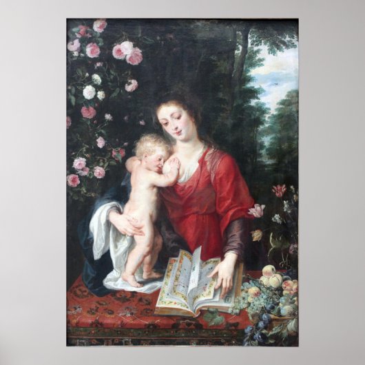 Poster Madonna et l'enfant (Devant)