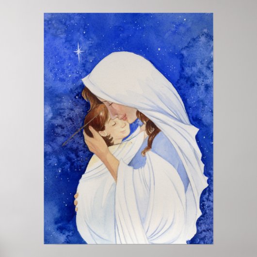 Poster Madonna et l'enfant (Devant)