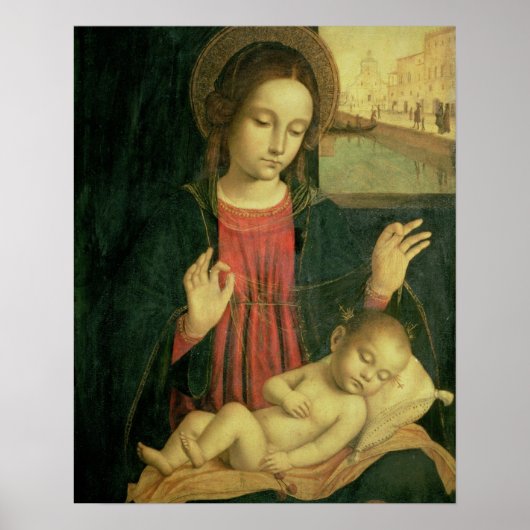 Poster Madonna et l'enfant (Devant)
