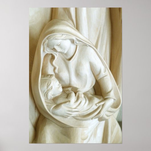 Poster Madonna et l'enfant (Devant)