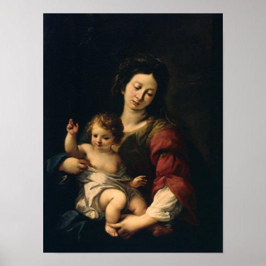 Poster Madonna et l'enfant (Devant)