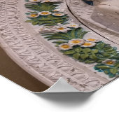 Poster Madonna et l'enfant avec les anges Luca Della Robb (Coin)