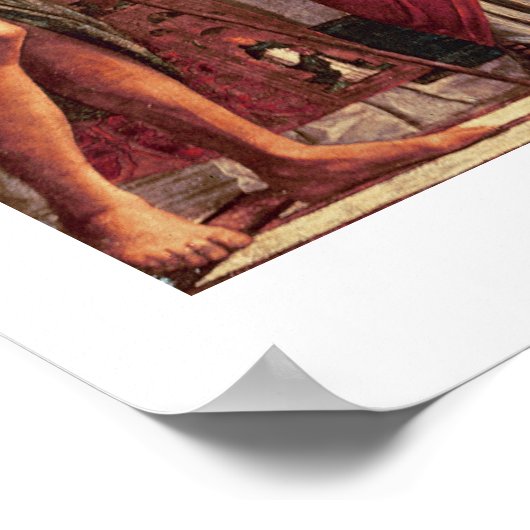 Poster Madonna et l'enfant avec les saints (Coin)