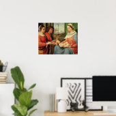 Poster Madonna et l'enfant avec les saints 2 (Bureau à domicile)