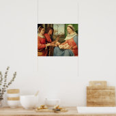 Poster Madonna et l'enfant avec les saints 2 (Cuisine)