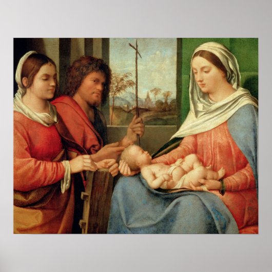 Poster Madonna et l'enfant avec les saints 2 (Devant)