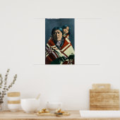 Poster Madonna et l'enfant d'un Corbeau (Cuisine)