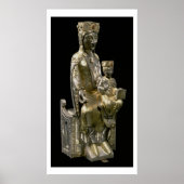 Poster Madonna et l'enfant intronisé, statuette, français (Devant)