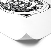 Poster Madonna et l'enfant (papier d'archives) (Coin)