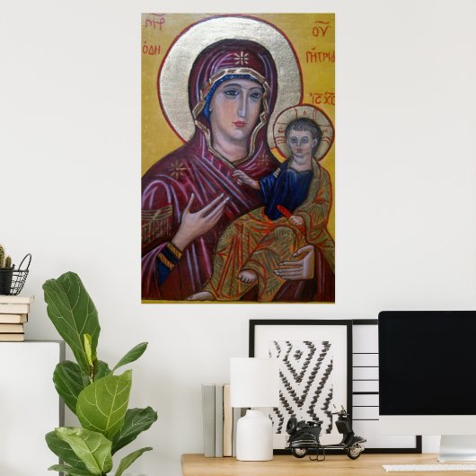Poster Madonna Icon (Bureau à domicile)