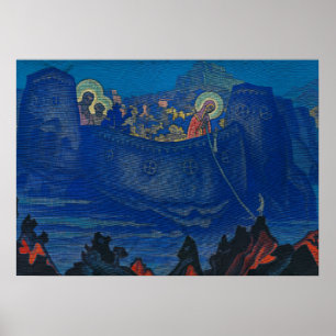 Poster Madonna Laboris par Nicholas Roerich